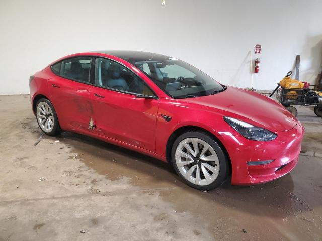  TESLA MODEL 3 2022 Czerwony
