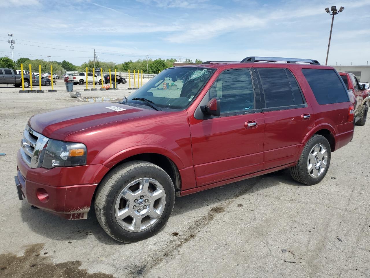 2014 Ford Expedition Limited de vânzare în Indianapolis, IN - Top/Roof