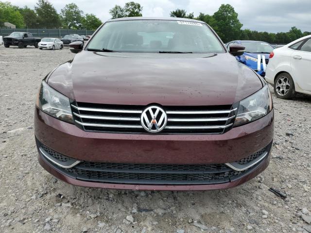  VOLKSWAGEN PASSAT 2014 Bordowy