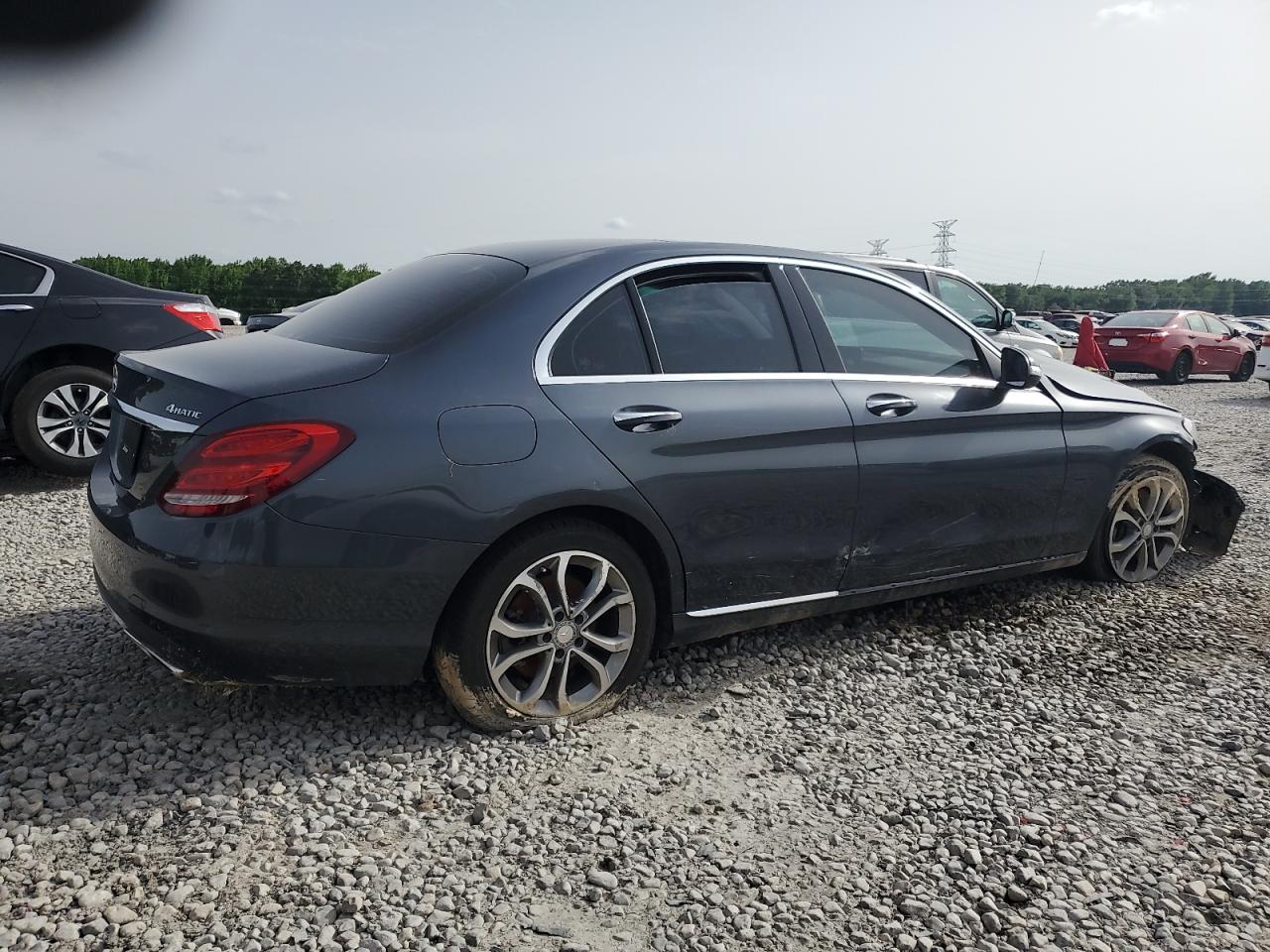 2015 Mercedes-Benz C 300 4Matic VIN: 55SWF4KB4FU049855 Lot: 56990615