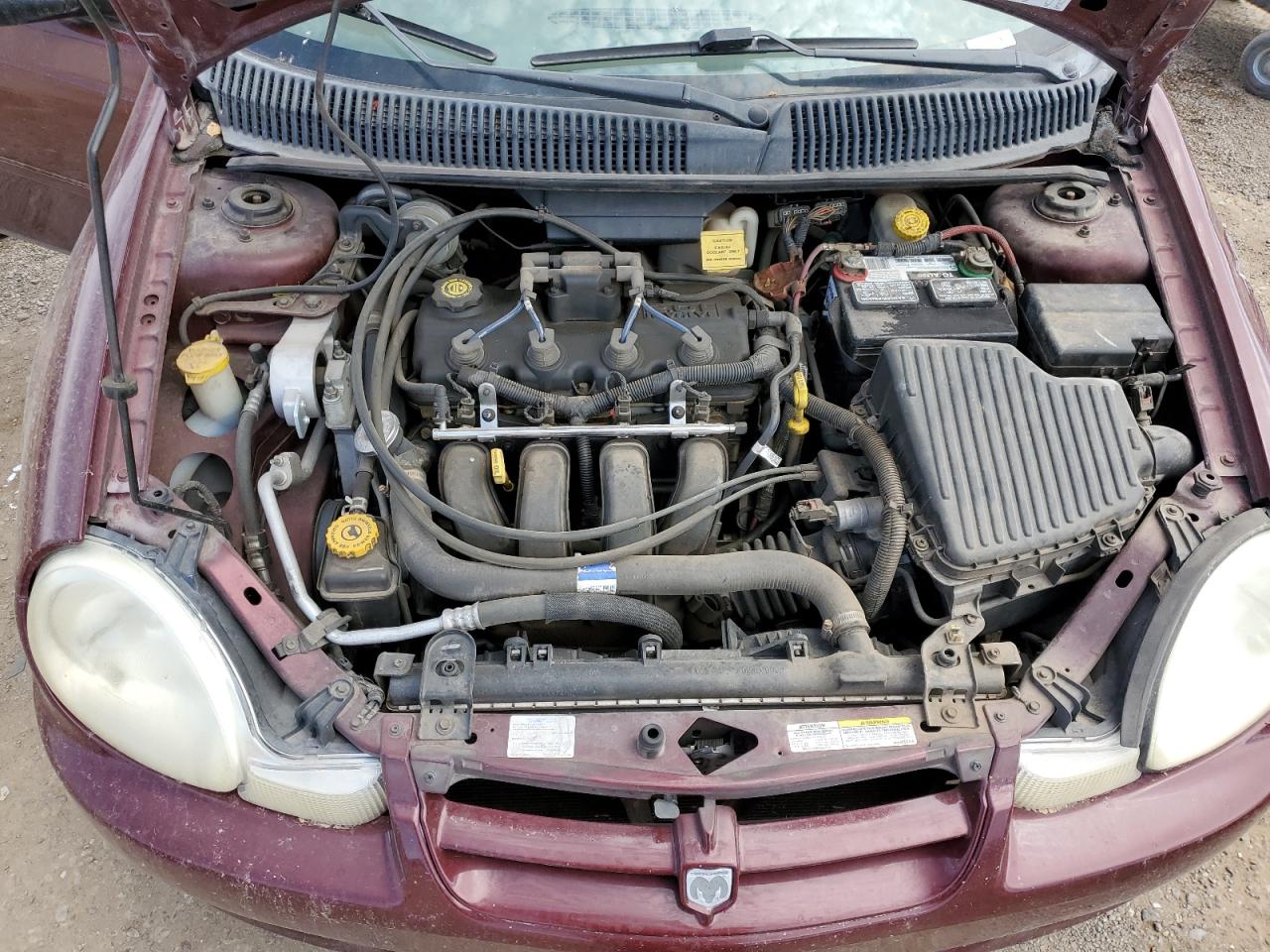 2002 Dodge Neon Se VIN: 1B3ES46C52D545486 Lot: 55491425