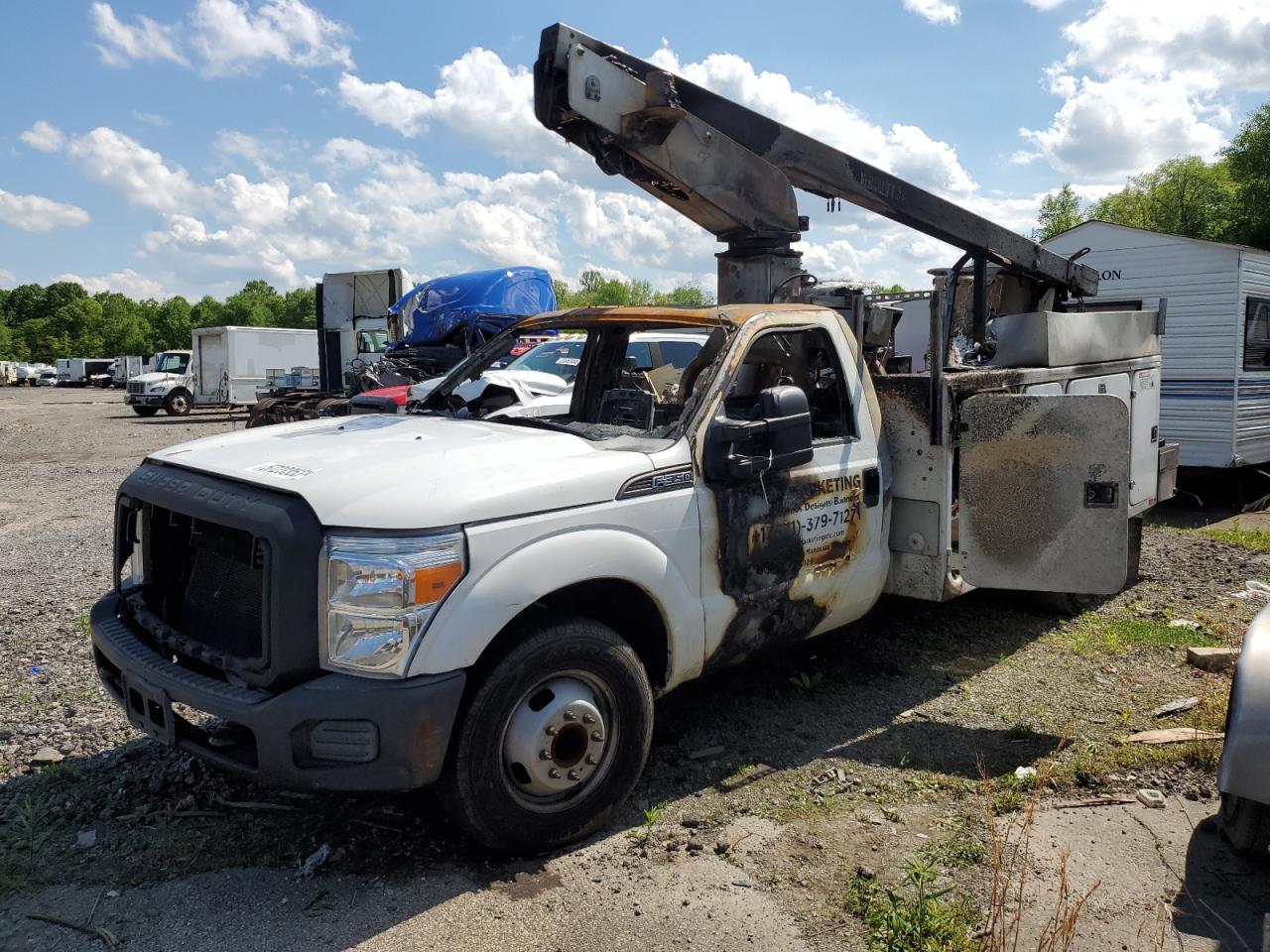 2012 Ford F350 Super Duty for Sale in Ellwood City, PA - Burn - Interior
