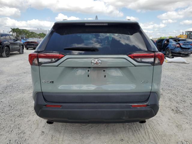 TOYOTA RAV4 2021 Green