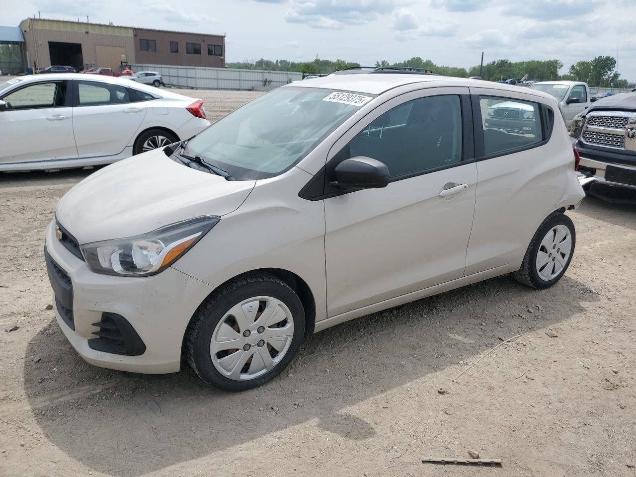 2017 Chevrolet Spark Ls na sprzedaż w Kansas City, KS - Rear End