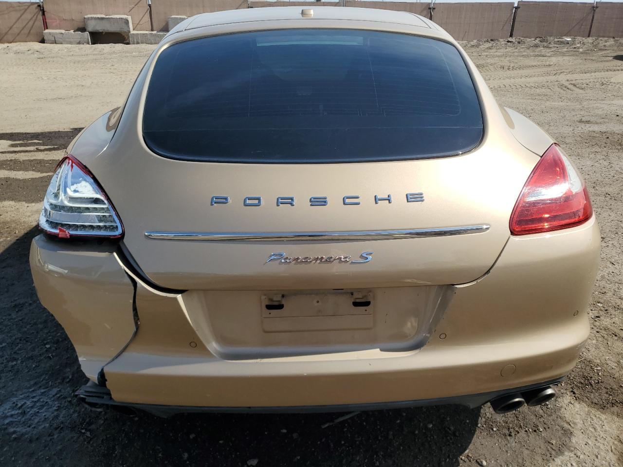 2012 Porsche Panamera S VIN: WP0AB2A7XCL060585 Lot: 58205085
