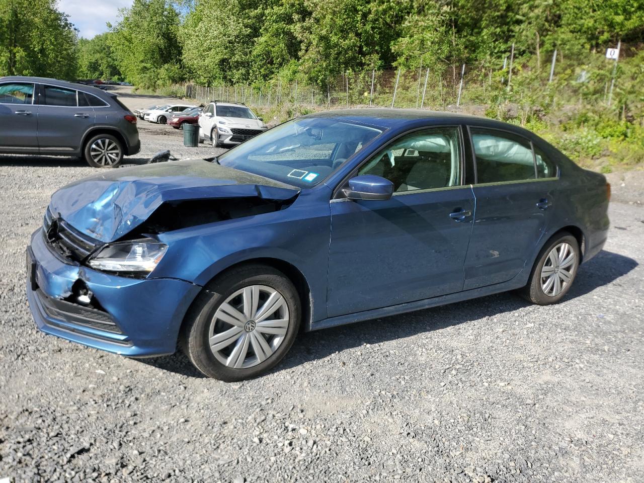 2017 Volkswagen Jetta S zu verkaufen in Marlboro, NY - Front End