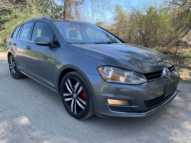 Crossovers VOLKSWAGEN GOLF 2016 Szary