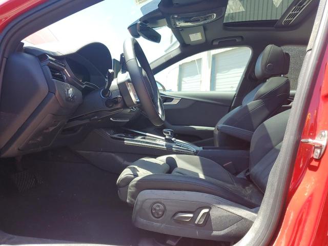  AUDI A4 2024 Czerwony