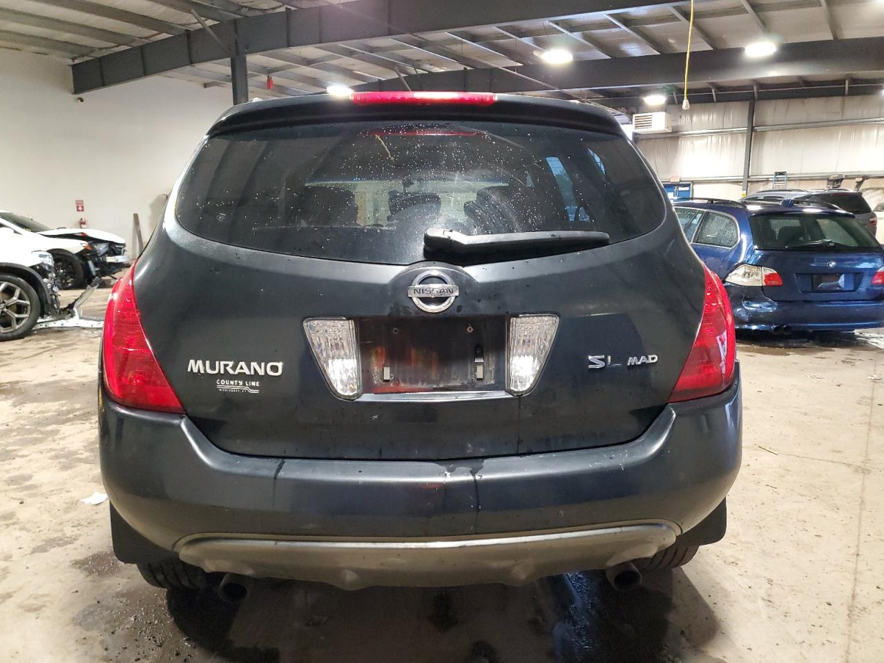 2004 Nissan Murano Sl VIN: JN8AZ08W54W308551 Lot: 56685375