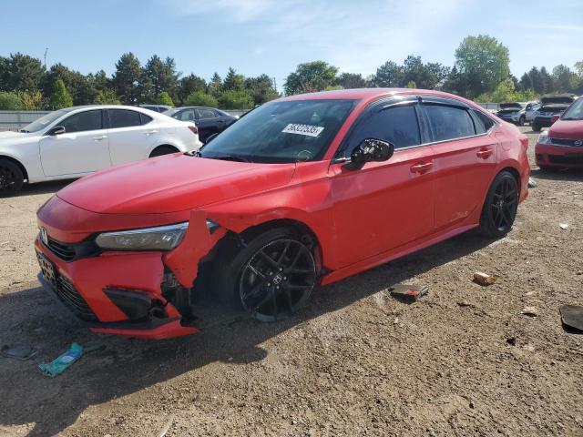  HONDA CIVIC 2023 Красный