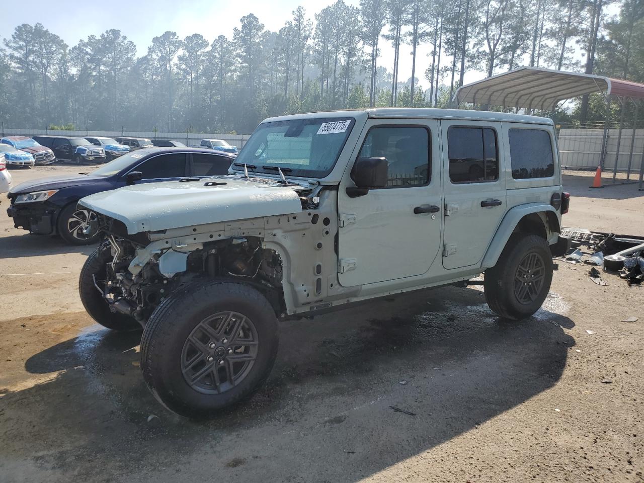 2024 Jeep Wrangler Sahara იყიდება Harleyville-ში, SC - Front End