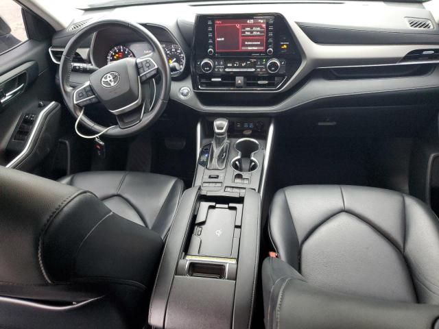 TOYOTA HIGHLANDER 2022 Серебристый