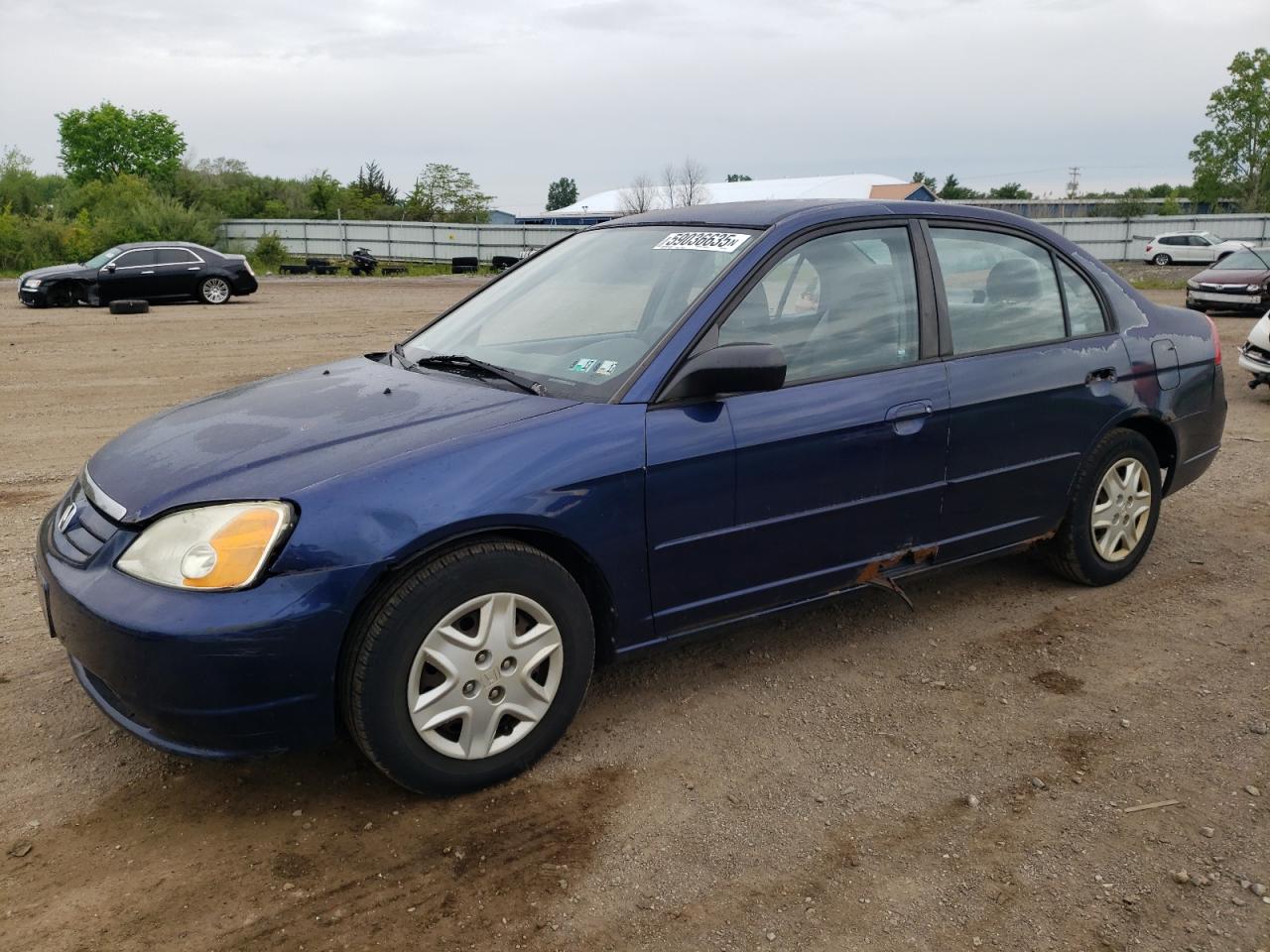 2003 Honda Civic Lx na sprzedaż w Columbia Station, OH - Side