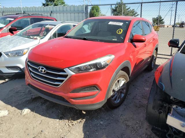  HYUNDAI TUCSON 2018 Czerwony