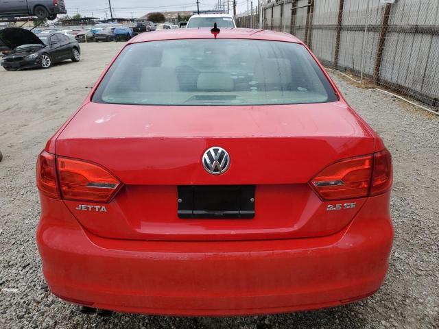  VOLKSWAGEN JETTA 2012 Czerwony