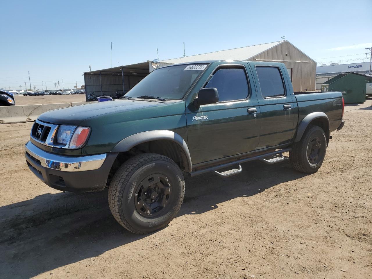 2000 Nissan Frontier Crew Cab Xe იყიდება Brighton-ში, CO - Hail