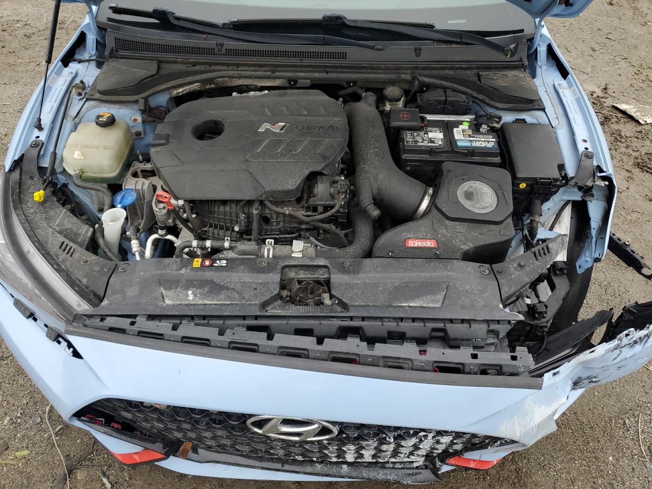 2019 Hyundai Veloster N VIN: KMHT36AH3KU002313 Lot: 56921385