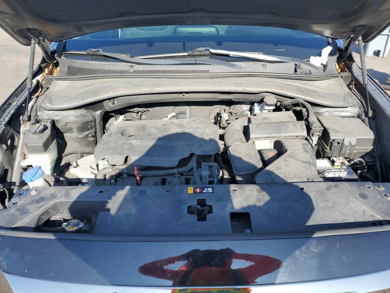 2019 Hyundai Santa Fe Se VIN: 5NMS23AD2KH043926 Lot: 56939305