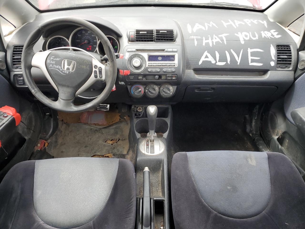 2007 Honda Fit S VIN: JHMGD386X7S062919 Lot: 57659495