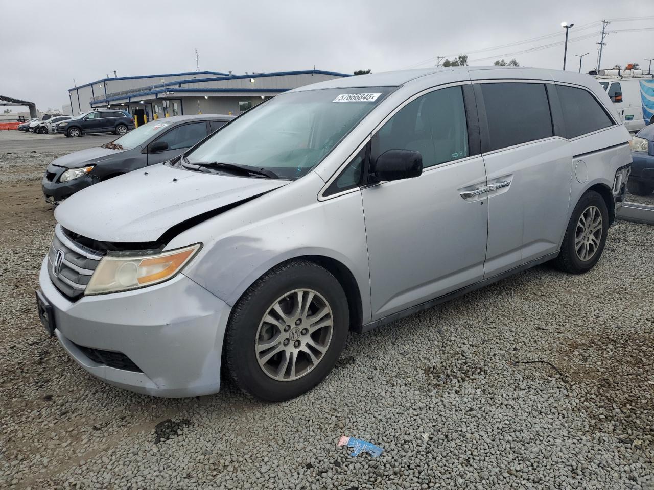 2012 Honda Odyssey Ex en Venta en San Diego, CA - Rear End