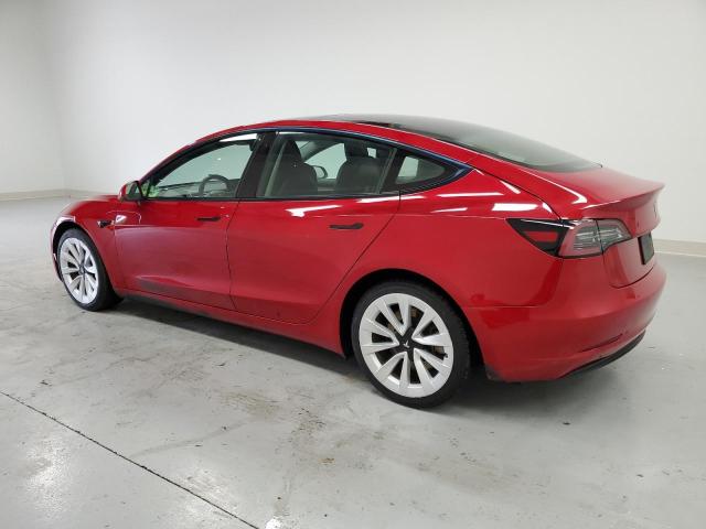  TESLA MODEL 3 2022 Czerwony