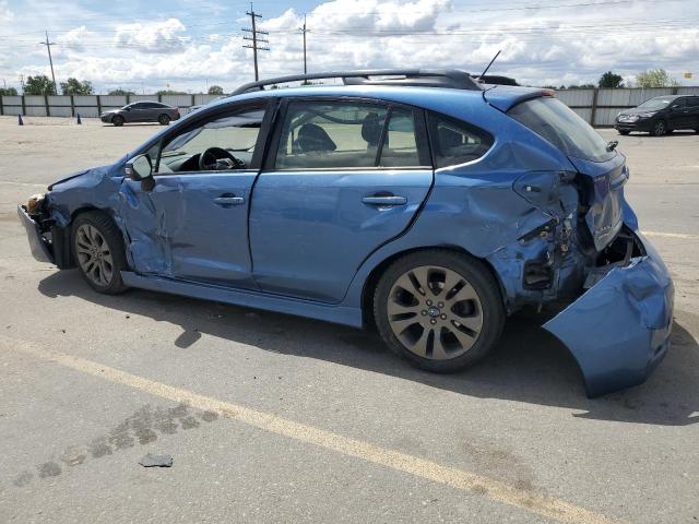  SUBARU IMPREZA 2015 Blue