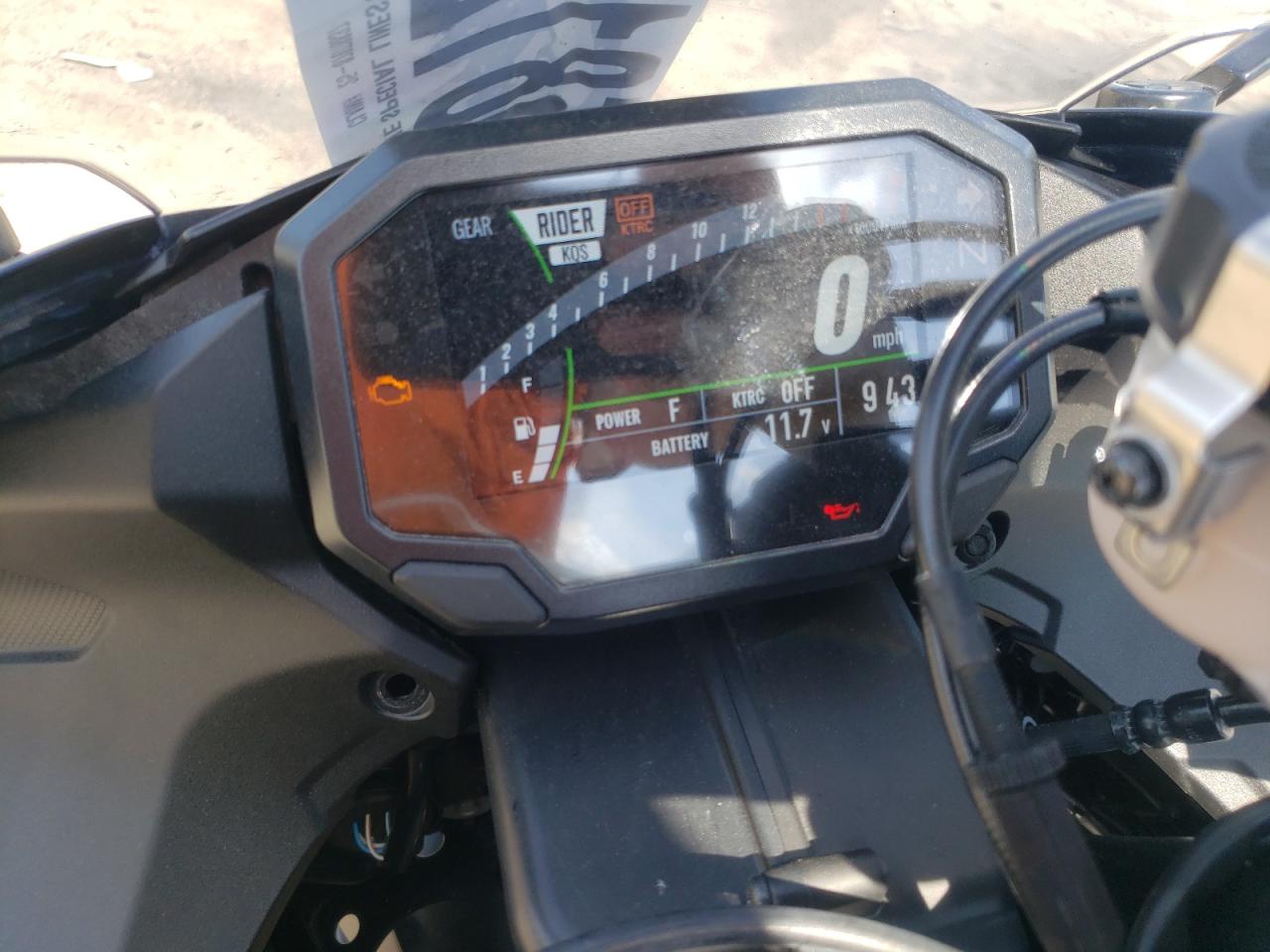 2024 Kawasaki Zx636 K VIN: JKBZXJK12RA001579 Lot: 58129385