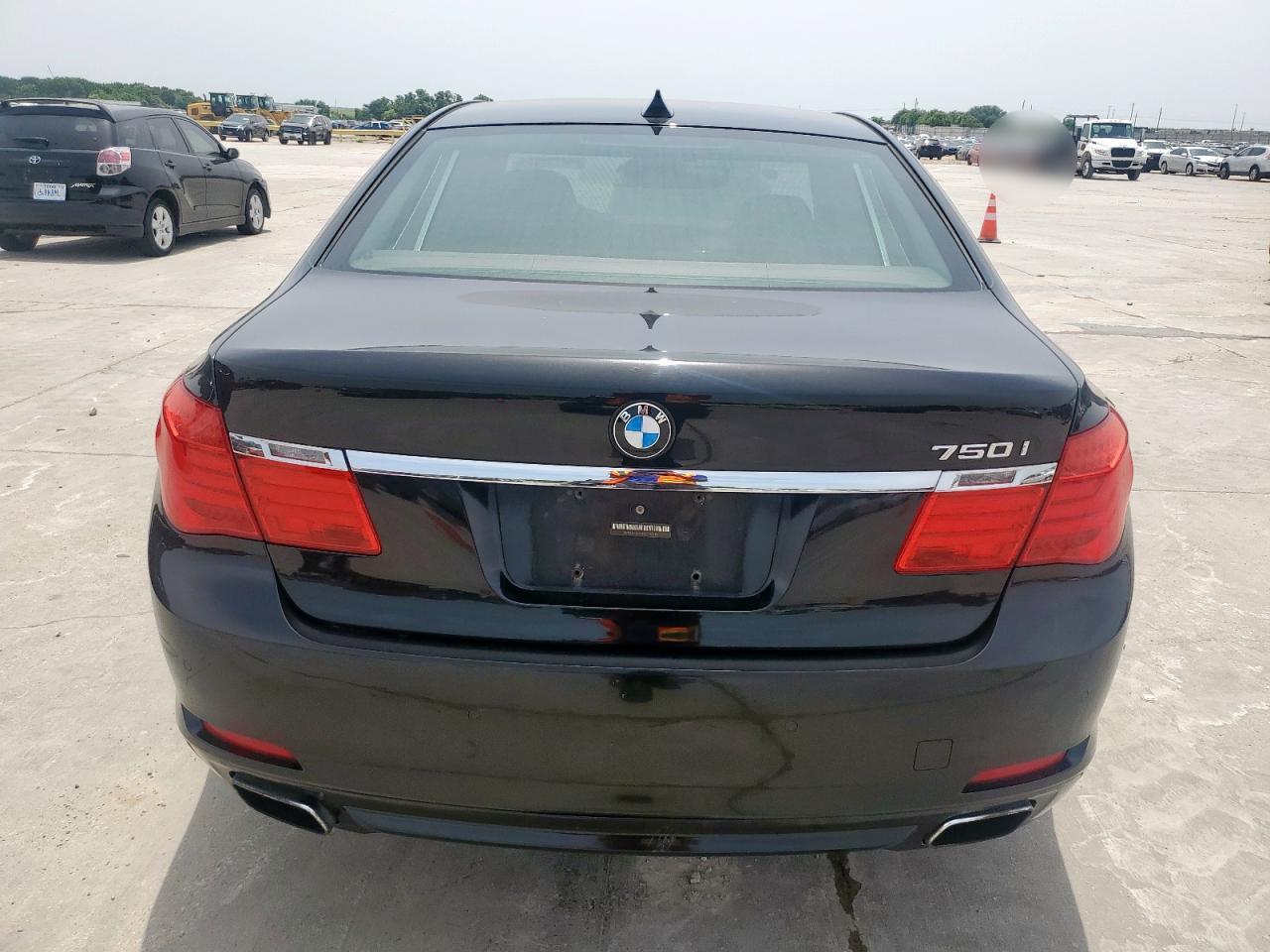 2012 BMW 750 Xi VIN: WBAKC6C55CC395741 Lot: 54731405