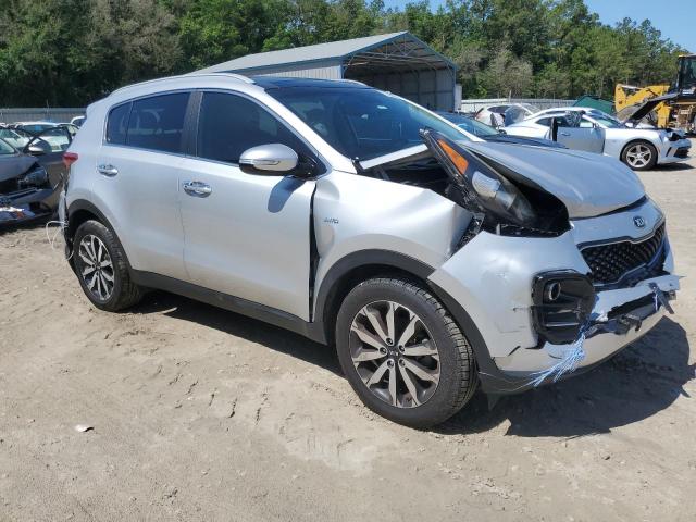  KIA SPORTAGE 2017 Silver