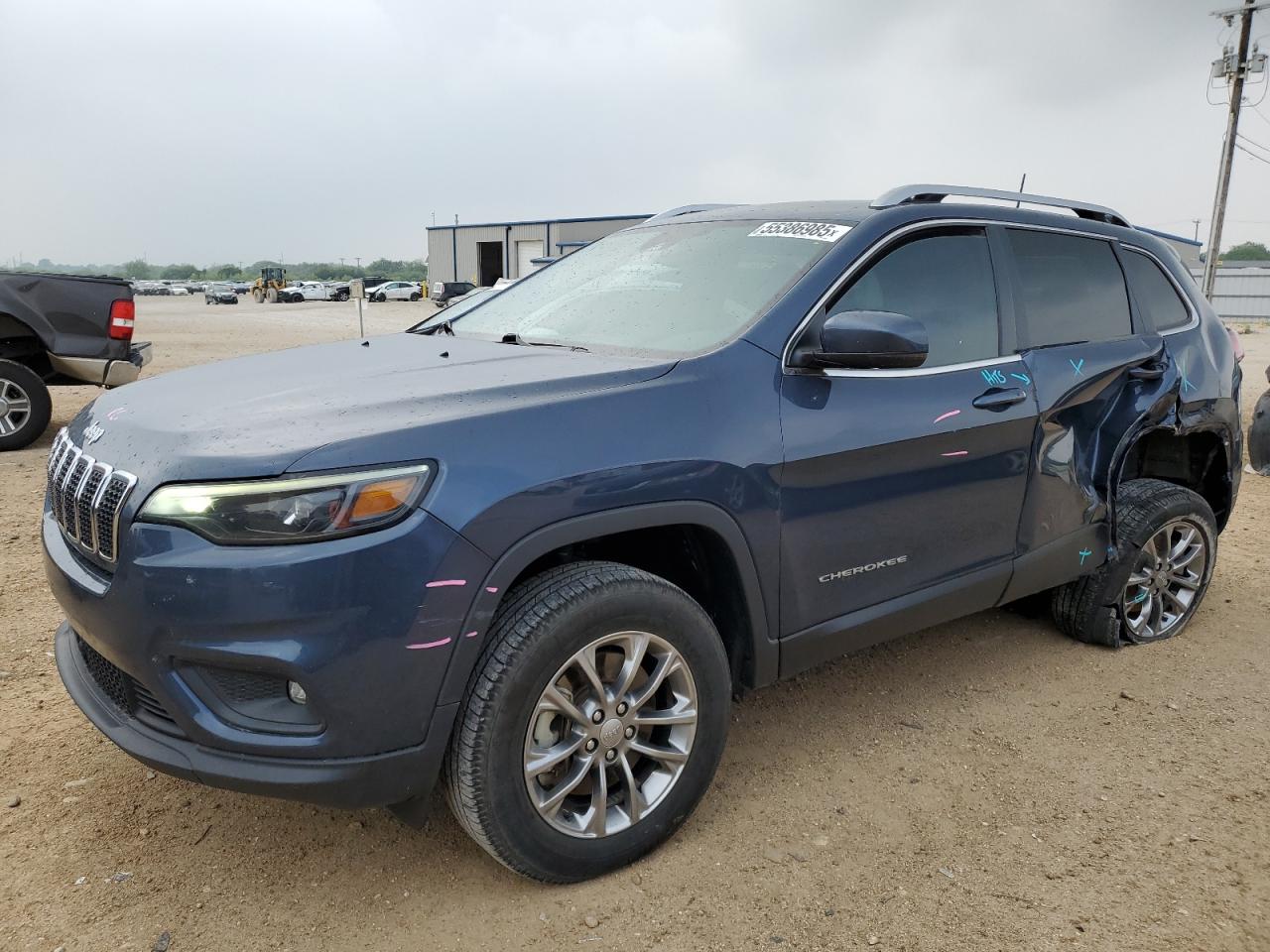 2021 Jeep Cherokee Latitude Lux للبيع في San Antonio، TX - Side