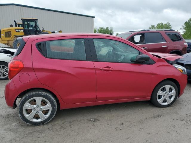  CHEVROLET SPARK 2020 Czerwony