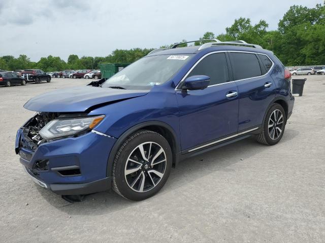  NISSAN ROGUE 2017 Granatowy