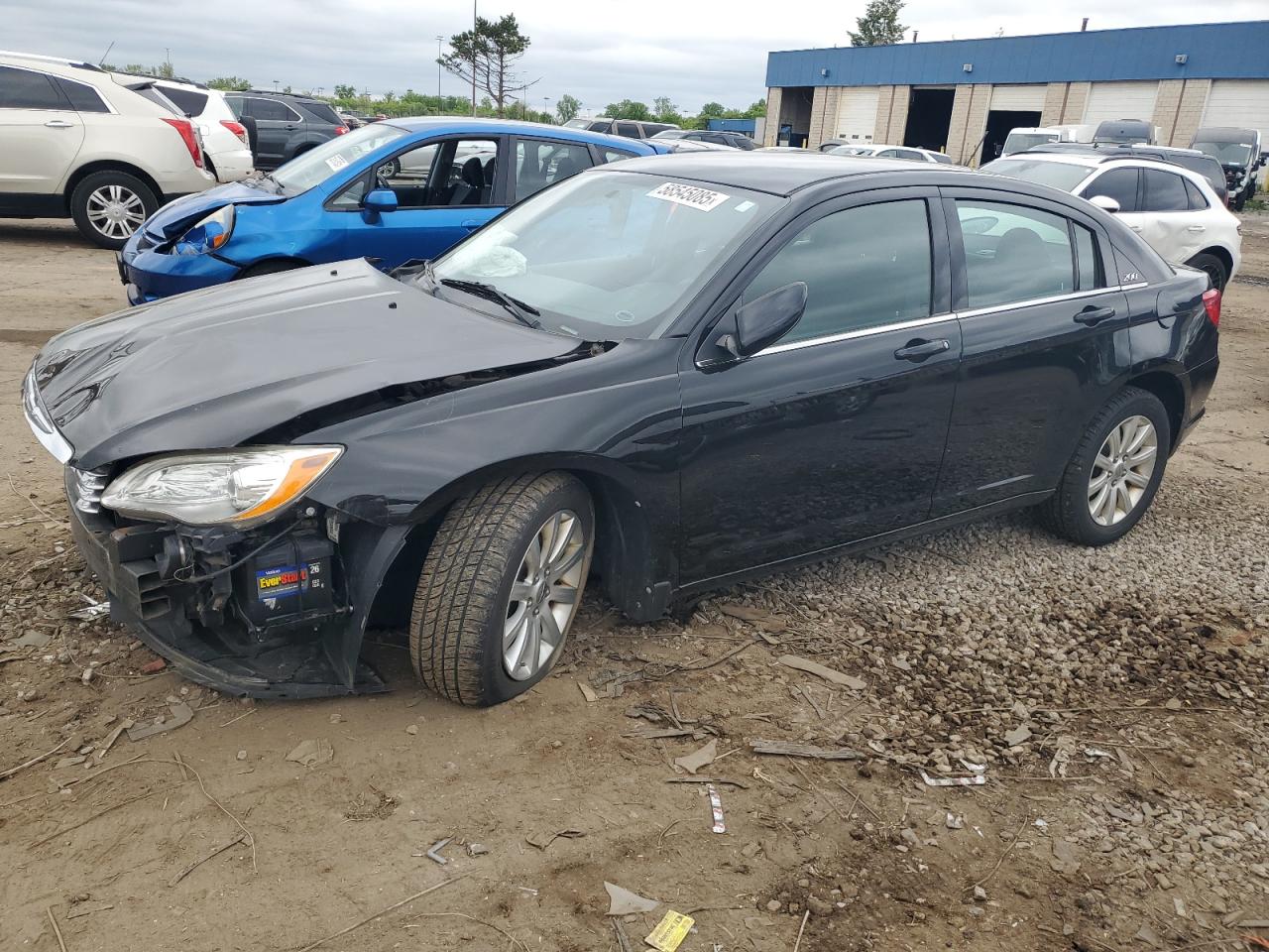 2012 Chrysler 200 Touring na sprzedaż w Woodhaven, MI - Front End