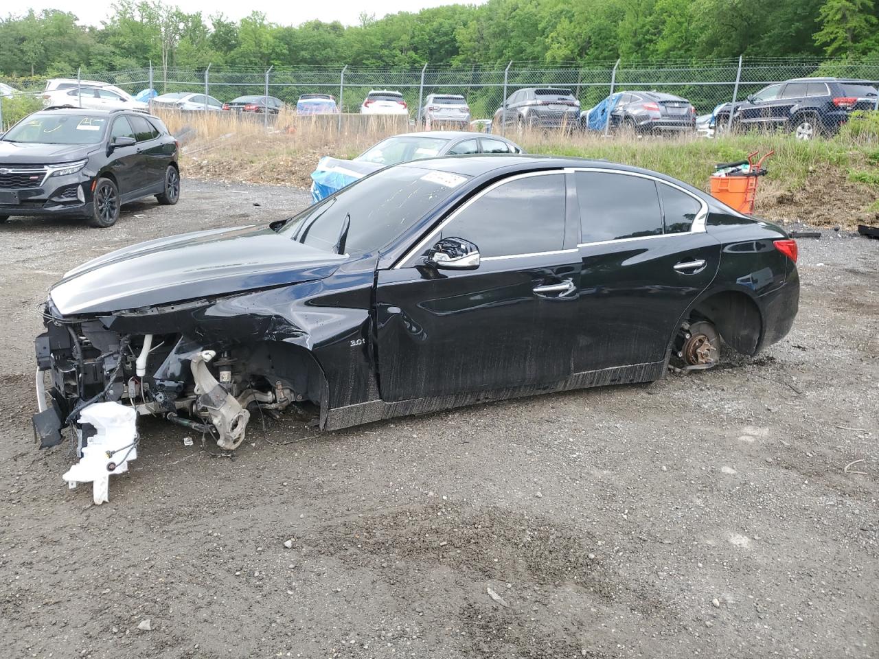 2017 Infiniti Q50 Premium de vânzare în Baltimore, MD - Stripped