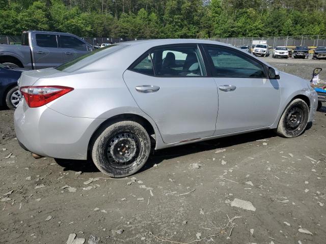  TOYOTA COROLLA 2015 Серебристый