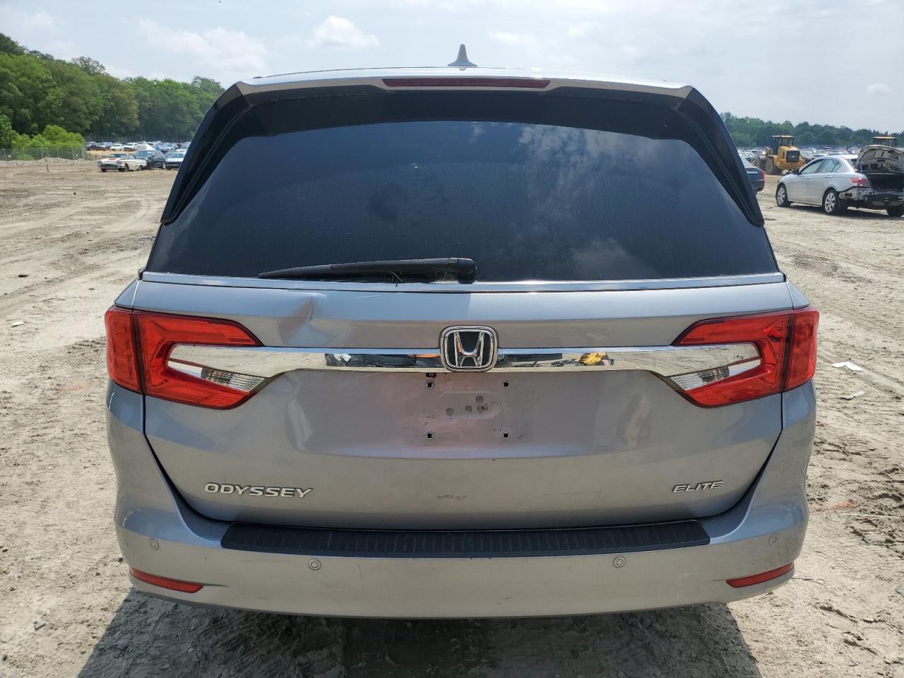 2018 Honda Odyssey Elite VIN: 5FNRL6H95JB013771 Lot: 57324955