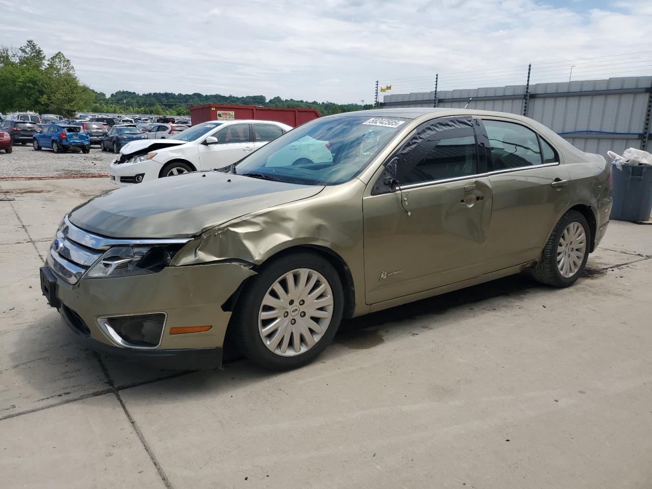 2012 Ford Fusion Hybrid na sprzedaż w Cahokia Heights, IL - Side