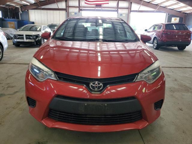  TOYOTA COROLLA 2014 Красный