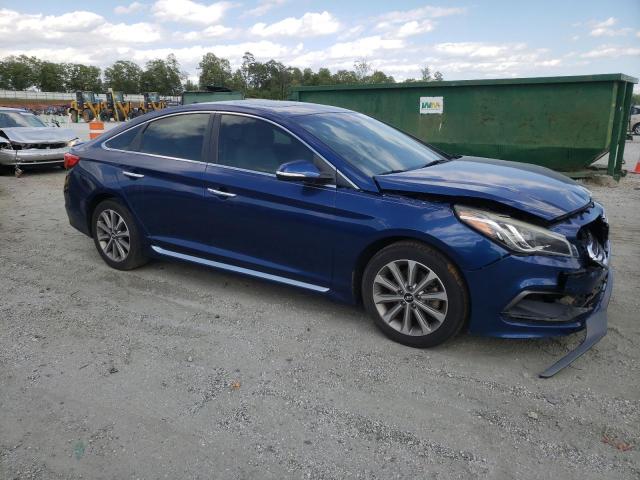 Sedans HYUNDAI SONATA 2016 Granatowy