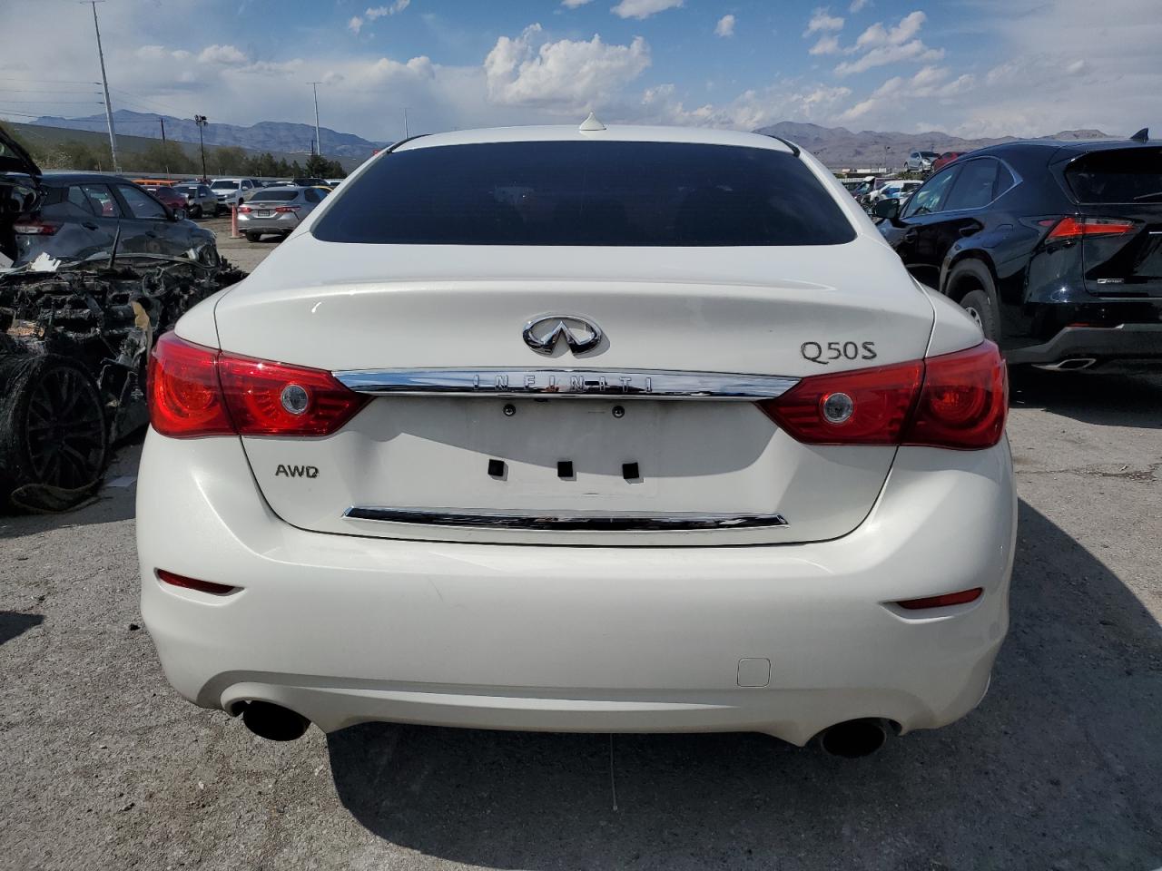 2015 Infiniti Q50 Base VIN: JN1BV7ARXFM418537 Lot: 55976075