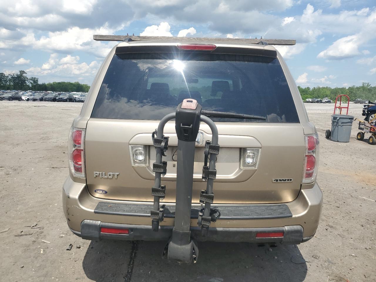 2006 Honda Pilot Ex VIN: 5FNYF18526B001104 Lot: 55836265