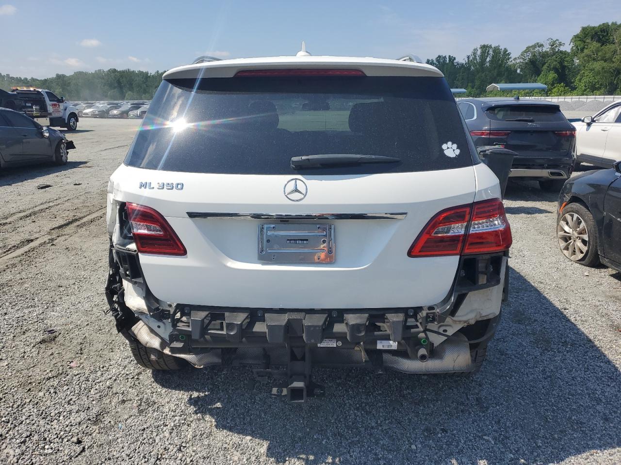 2015 Mercedes-Benz Ml 350 VIN: 4JGDA5JB6FA474335 Lot: 56154325