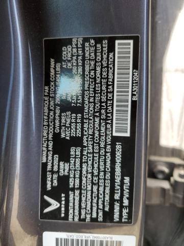 2024 VINFAST TRADING AND PRODUCTION LLC VF 8 ECO  