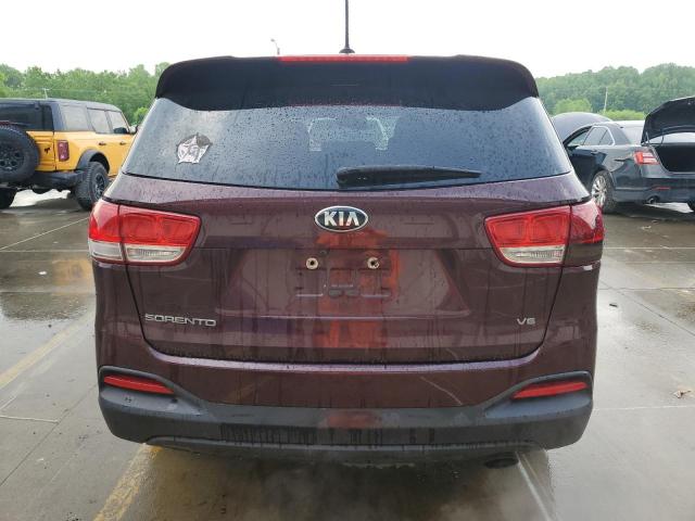 KIA SORENTO 2017 Бордовый