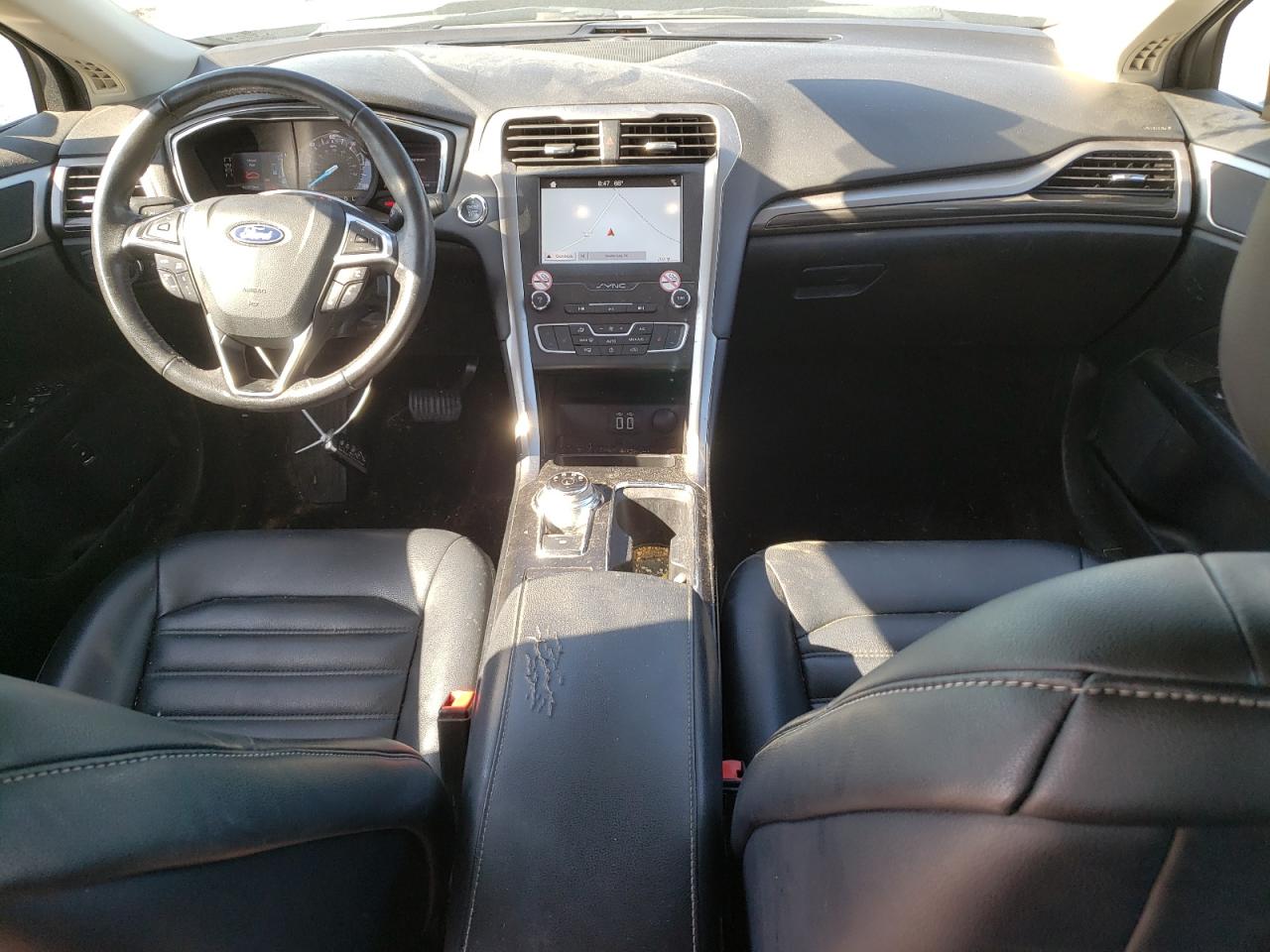 2019 Ford Fusion Sel VIN: 3FA6P0MU0KR121042 Lot: 55678985