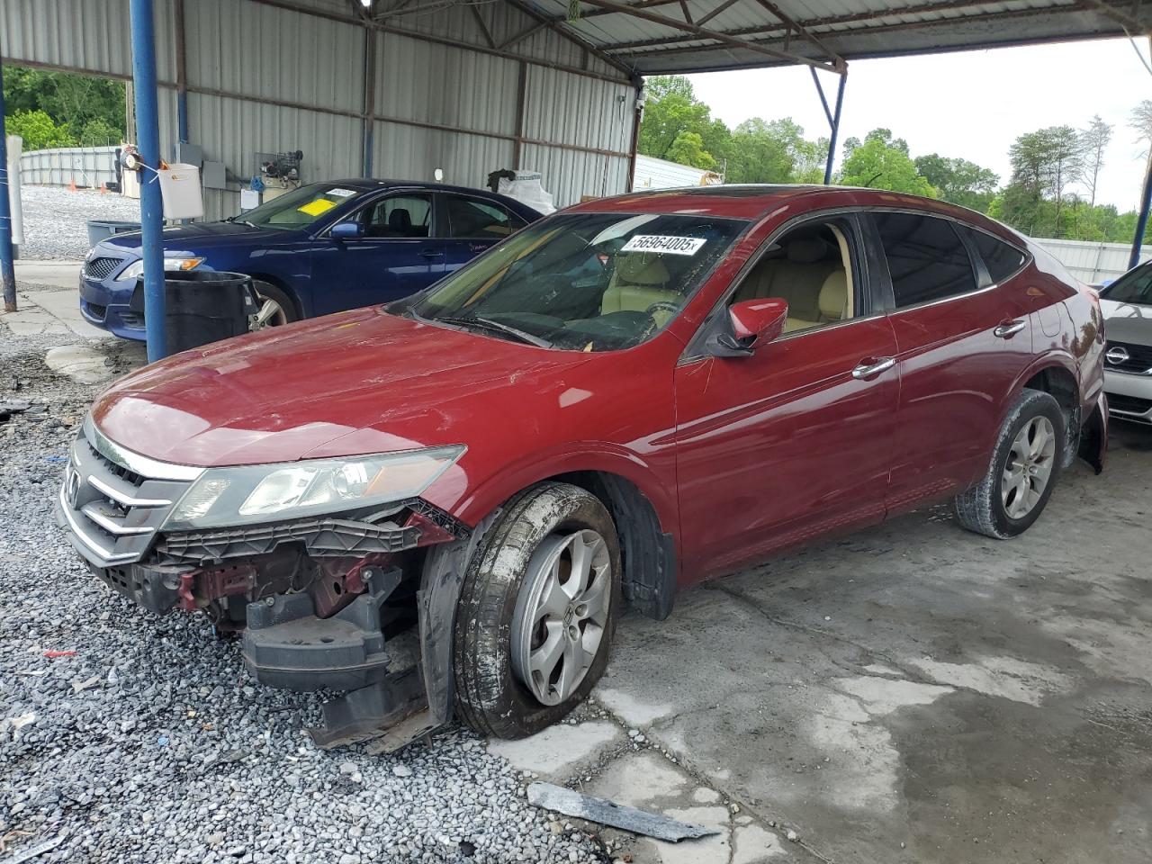 2010 Honda Accord Crosstour Exl na sprzedaż w Cartersville, GA - Front End