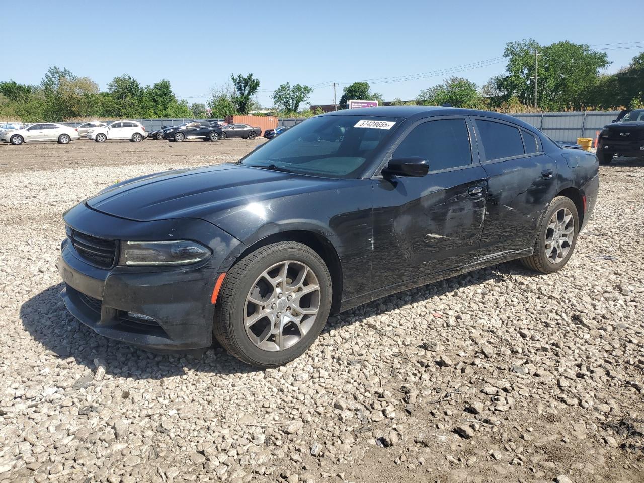 2016 Dodge Charger Sxt იყიდება Chicago Heights-ში, IL - Side