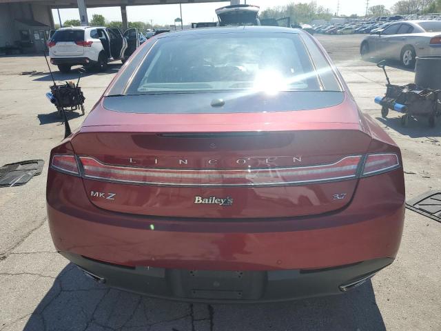  LINCOLN MKZ 2013 Czerwony