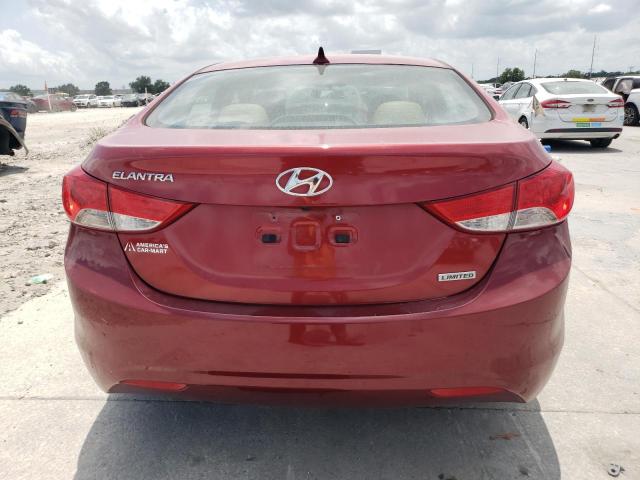 Седаны HYUNDAI ELANTRA 2013 Красный