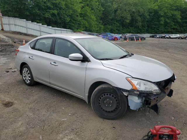  NISSAN SENTRA 2014 Сріблястий